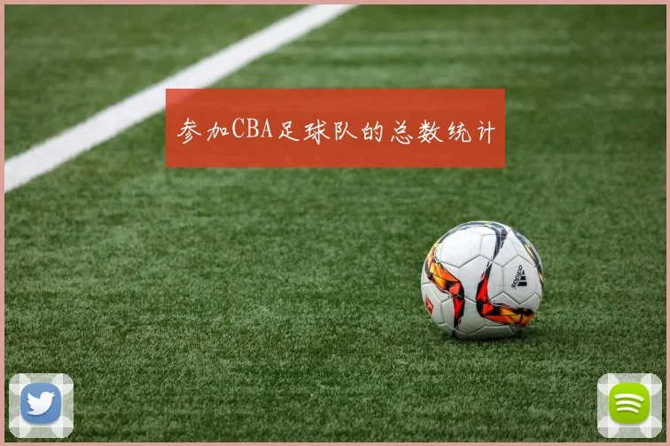 参加CBA足球队的总数统计